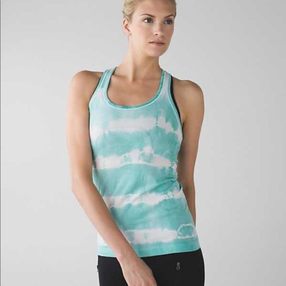 Tie Dye Lululemon Run Swiftly Tank
